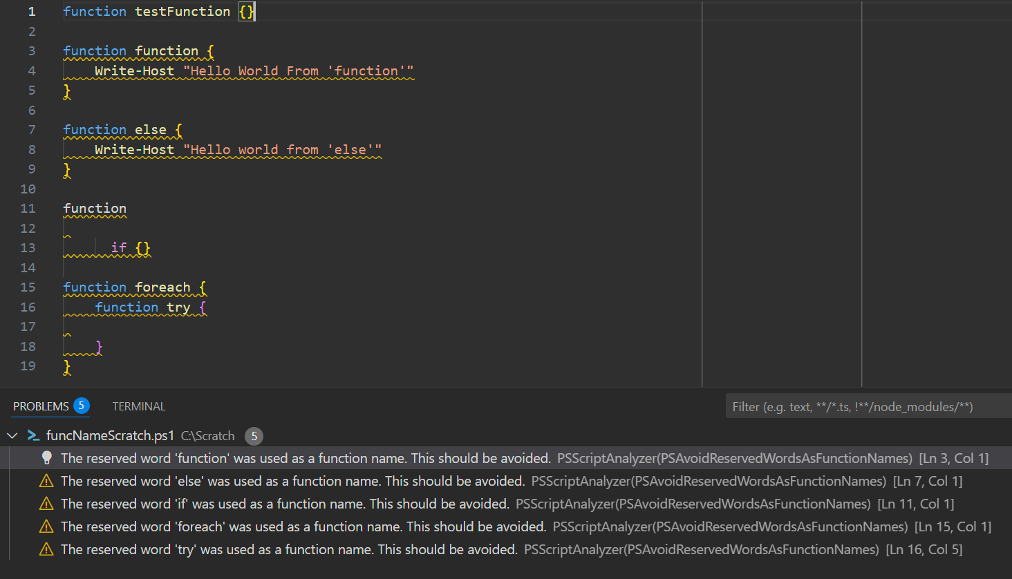 Rule in Action in VS Code